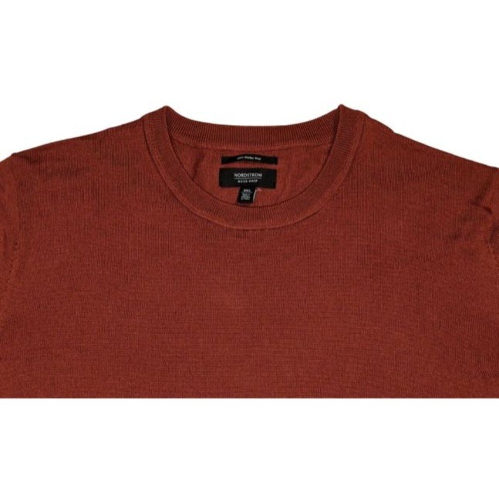 Nordstrom Washable Merino Crew Neck Sweater - Picture 3 of 6
